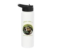 Chill Like a Capybara Eat Rest Repeat Design Stainless Steel Insulated Water Bottle
