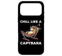 Chill Like A Capybara Funny Case for iPhone 17 Pro Max