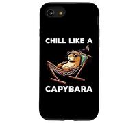 Chill Like A Capybara Funny Case for iPhone SE (2020) / 7 / 8