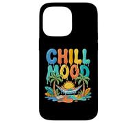 Chill Mood Tropical Hammock Sunset Relax Vibes Case for iPhone 14 Pro Max
