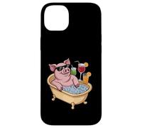 Chill Pig In Ice Bath With Tropical Cocktails Case for iPhone 14 Plus