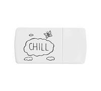 'Chill' Pill Box with Tablet Splitter (PI00001672)