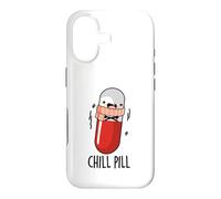 Chill Pill Funny Medicine Pun Case for iPhone 17