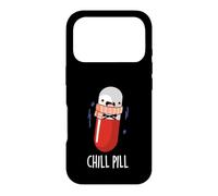 Chill Pill Funny Medicine Pun Case for iPhone 17 Pro