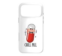 Chill Pill Funny Medicine Pun Case for iPhone 17 Pro Max