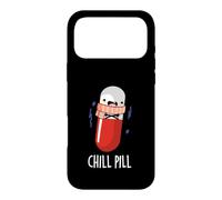 Chill Pill Funny Medicine Pun Case for iPhone 17 Pro Max