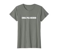 Chill Pill Required T-Shirt, Women, Olive Heather, XX-Large