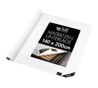 chill SLEEPLONGER Mattress Underlay 140 x 200 cm - Slatted Frame Mattress Protector with Nubs - Non-Slip Slatted Frame Protector 140 x 200 cm for Mattress and Box Spring Bed - Vegan Breathable
