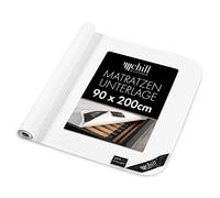 chill SLEEPLONGER Mattress Underlay 90 x 200 cm - Slatted Frame Mattress Protector with Nubs - Non-Slip Slatted Frame Protector 90 x 200 cm for Mattress and Box Spring Bed - Vegan Breathable