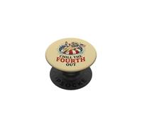 Chill The 4th Fourth Out Labrador Retriever 4th of July PopSockets Adhesive PopGrip