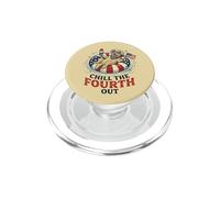 Chill The 4th Fourth Out Labrador Retriever 4th of July PopSockets PopGrip for MagSafe