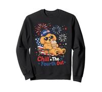 Chill The Fourth Out Doodle Shirt Sweatshirt