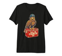 Chill The Fourth Out Eagle USA Cooler Premium T-Shirt