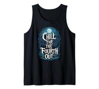 Chill The Fourth Out Forest Gothic Halloween Tee Tank Top