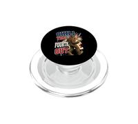 Chill The Fourth Out Funny Bigfoot Camping Vacation PopSockets PopGrip for MagSafe