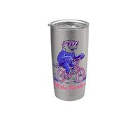 Chill The Fourth Out Funny Eagle Retro Vacation Stainless Steel Insulated Tumbler
