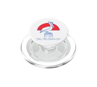 Chill The Fourth Out Funny Pelican Coastal Vacation PopSockets PopGrip for MagSafe