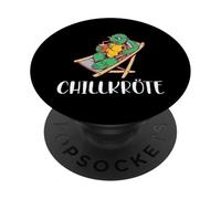 Chill toad funny turtle motif for real chillers PopSockets Adhesive PopGrip