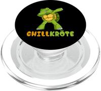 Chill toad funny turtle motif for real chillers PopSockets PopGrip for MagSafe
