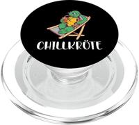 Chill toad funny turtle motif for real chillers PopSockets PopGrip for MagSafe