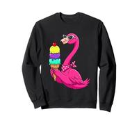 Chill Tropical Bird Sweet Scoops Summer Vibes Sweatshirt