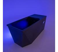 Chill Tub Lite Ice Bath, Cold Plunge Pool, Recovery Pool, Black, 13 amp