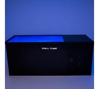 Chill Tubs Original Ice Bath, Cold Water Therapy Recovery Pool, Temperature Control to 3°C, 175 x 100 x 72 cm, Black
