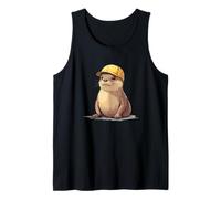 Chill Vibes Only with this Otter Cap Design for Man & Woman Tank Top