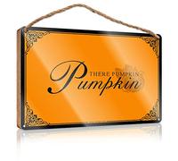 Chill Wood Sign Hey There Pumpkin Wooden Sign Restroom Decor Outdoor Wall Decor(15X28CM)