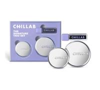 Chillab Signature Trio Limited Edition Gift Set with Lavender Matte Powder 10g New Pack and 5g Exclusive Travel Size Long-Lasting Oil Control Non-Powdery Translucent Cosmetics Gift for Her and Him