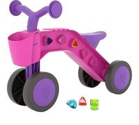 Chillafish ItsiBitsi-Blocks CPIB02LBO Balance Bike with Storage Basket and Play Blocks, Walking Bike with Basket, for Children Aged 1-3 Years