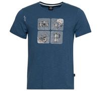 Chillaz - Innsbruck Exploring The Outdoors - T-shirt size L, blue