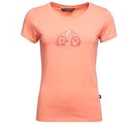Chillaz - Women's Gandia Mountainbike Flowers T-Shirt - T-shirt size 40, red