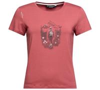 Chillaz - Women's Iseo Mountain Paradise T-Shirt - T-shirt size 40, pink/red