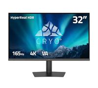 Chillblast Cryo Vision 32 Inch 4K 165Hz Gaming Monitor - UHD VA Panel - 1ms Response Time - HyperReal HDR - G-Sync/FreeSync - 100% sRGB Accuracy - Height, Tilt, and Swivel Adjustable | Black
