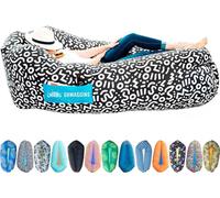 Chillbo Shwaggins Inflatable Couch - Cool Inflatable Lounger Easy Setup Inflatable Chair is Perfect for Beach Gear, Camping Fun and Festival Accessories.