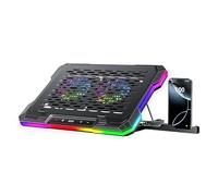 ChillCore 2 Detachable Fans RGB Gaming Laptop Cooling Pad, Rapid Cooling for 15.6-19.3" Laptops, Variable Speed Control, 8 Adjustable Heights - K6 RGB