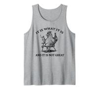 Chilled Beer Drinking Chicken Relaxing it is What it is Tank Top