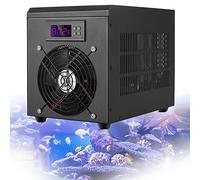 Chiller Water Cooler Aquarium 60L Fish Tank,Chille for Home Fish Shrimp Breeding Aquaculture with Pump and Pipe,2in1Heaterand