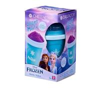 ChillFactor 08157 Disney Frozen Elsa-Reusable, Homemade Squeeze Cup slushy Maker Kitchen Toys, Blue