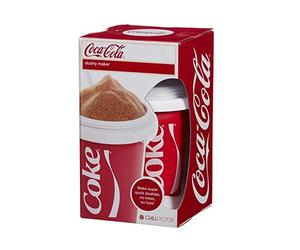 ChillFactor Coca Cola slushy maker - Reusable slushy maker cup, homemade slushies. Squeeze cup slushy maker Kitchen toys