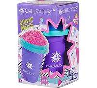 Chill Factor Colour Shock slushy maker Power Purple - Reusable slushy maker cup, homemade slushies. Squeeze cup slushy maker Kitchen toys