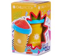 ChillFactor Colour Shock slushy maker Super Sunburst- Reusable slushy maker cup, homemade slushies. Squeeze cup slushy maker Kitchen toys