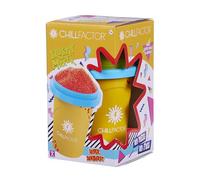 ChillFactor Colour Shock slushy maker Super Sunburst- Reusable slushy maker cup, homemade slushies. Squeeze cup slushy maker Kitchen toys, Orange