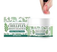 CHILLFLEX Instant Cooling Relief Cream, 100g Soothing Joint Muscle Cooling Gel, Body Soothing Gel, for Throughout The Body