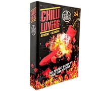 Chilli Advent calendar 2025-24 Days Chilli Sauce - Hot Sauce Advent Calendar 2025 - Christmas Food Advent Calendar Men Women Vegan Vegetarian - Advent calendar 2025 Christmas Adults