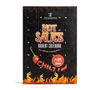 Chilli Advent Calendar 2026 - 24 Days World Chilli & Hot Sauce Christmas Countdown Calendar, Adult Gift Set for Men & Women Chilli Lovers