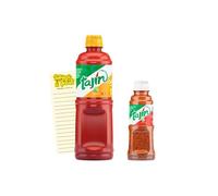 Chilli and Lime Powder Seasoning and Fruity Chamoy Hot Sauce Bundle with Tajin Chilli and Lime Seasoning 142g and Chamoy Liquid 455ml - with Intrinsic Treats Shopping List Card