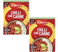 Chilli Con Carne Recipe Mix Multipack - 2 x 41g Sachets - Bold & Spicy Mexican-Style Seasoning - Rich Tomato & Chilli Blend for Easy Family Meals