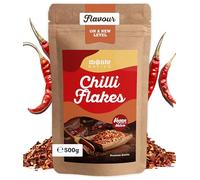 Chilli Flakes Monte Nativo (500g) - Crushed Chilli Flakes - Crushed Chillies - Gently Dried and Aromatic Spices Ideal for Cooking and Seasoning
